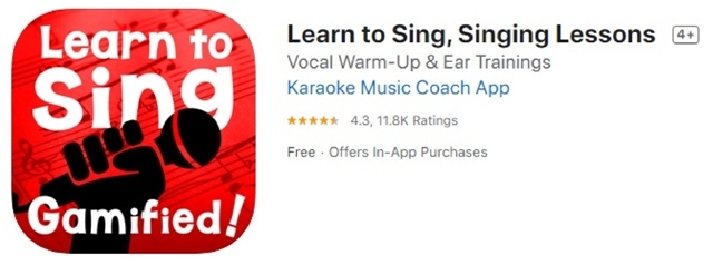 Sing Sharp app iOS user rating